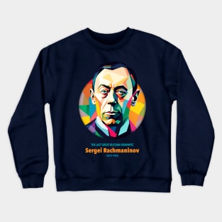 Sergei Rachmaninoff WPAP Crewneck Sweatshirt